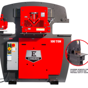 Edwards 100 Ton Ironworker 208V, 3Ph, PowerLink, Coper Notcher & 2 LED Lights 10231512 – Image 2