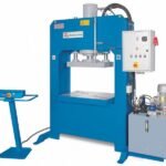 Knuth 7.4HP 220 Ton KP 200 A H-Frame Hydraulic Press 131504
