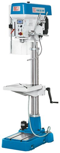 170461_hpt_KB32-SF.jpg Knuth 2HP 1.26" KB 32 SF Bench-Mounted Column Drill Press 170461