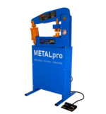 Metalpro 1.5HP 110V Single Phase 40 Ton Ironworker with Footswitch and Open Work Station MP4000 – Image 3
