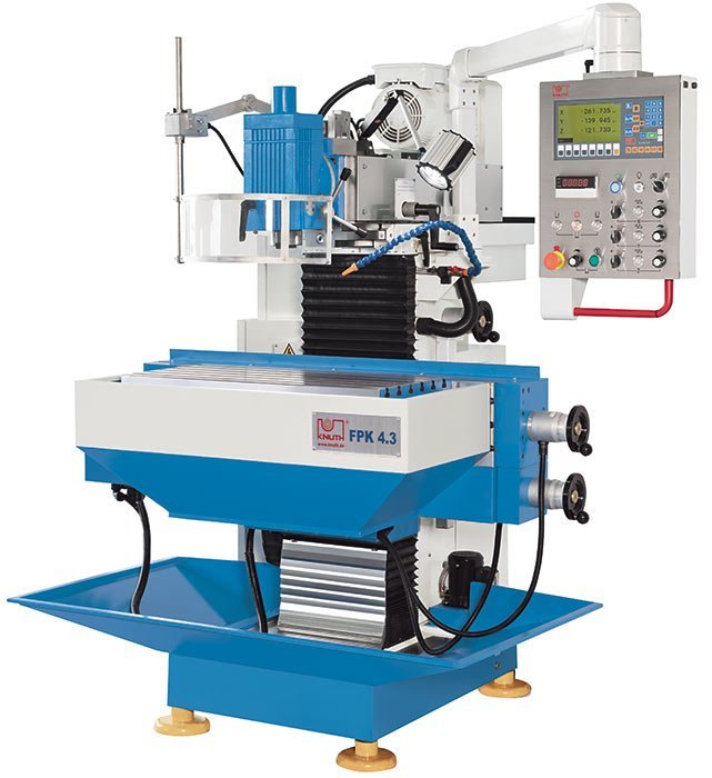 302340-hpt-fpk-4-3.jpg Knuth 4.3HP 16"x31" FPK 4.3 Toolroom Milling Machine 302340