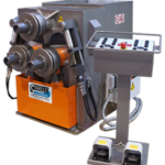 Carell Industrial Comac 3000 Series 220V Three Phase 2” Pipe Double Pinch Hydraulic Angle Roll 304HV