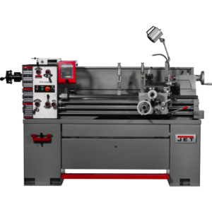 Jet EVS-1440 Electronic Variable Speed lathe with Newall DP700 DRO and Collet Closer, 3HP 311449