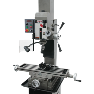 Jet JMD-45VSPFT Variable Speed Geared Head Square Column Mill/Drill with Power Downfeed & Newall DP700 2-Axis DRO 351156 – Image 2