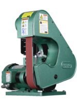 Burr King 2” x 48” Three Wheel Model 482 Variable Speed 1 HP 120V Single Phase Belt Grinder 41110 – Image 2