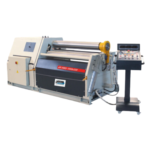 Carell Industrial 4R-HMS Series 440V Three Phase 5’ x ¼” 4-Roll Double-Pinch Hydraulic Plate Roll 1550x180