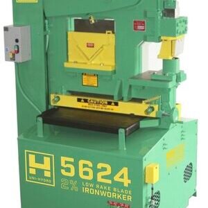 Uni-Hydro 5624 220V Three Phase 56 Ton Hydraulic Ironworker 156243