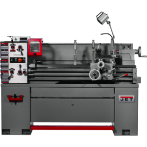 Jet EVS-1440 Electronic Variable Speed lathe with Newall DP700 DRO and Taper Attachment, 3HP 311450