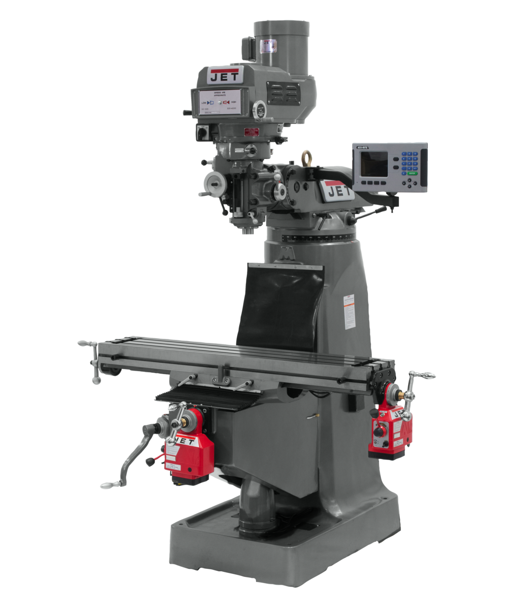 690098_main.png.png Jet JTM-4VS Mill With ACU-RITE 203 DRO With X and Y-Axis Powerfeeds 690098
