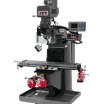 Jet JTM-949EVS Mill With 3-Axis Acu-Rite 203 DRO (Knee) With X, Y and Z-Axis Powerfeeds 690529