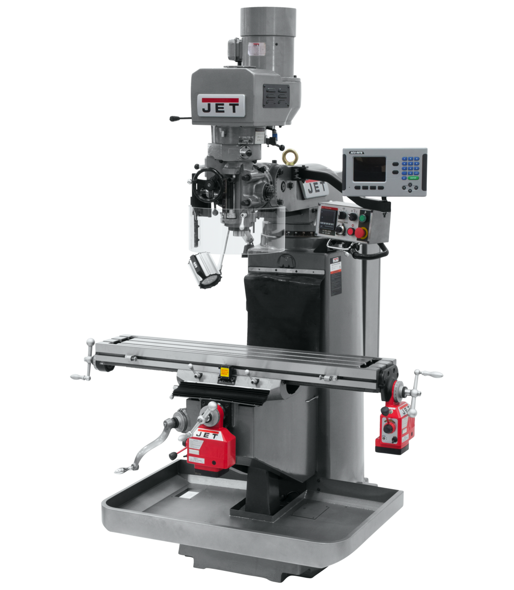 690532_main.png.png Jet JTM-949EVS Mill With 3-Axis Acu-Rite 203 DRO (Quill) With X and Y-Axis Powerfeeds 690532