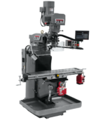 Jet JTM-949EVS Mill With 3-Axis Newall DP700 DRO (Knee) With X and Y-Axis Powerfeeds 690542