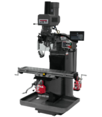 Jet JTM-949EVS Mill With 3-Axis Newall DP700 DRO (Quill) With X and Y-Axis Powerfeeds and Air Powered Draw Bar 690548