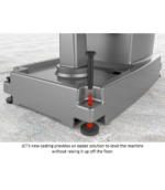 Jet JTM-1050EVS2/230 Mill With Acu-Rite 203 DRO With X-Axis Powerfeed 690619 – Image 3