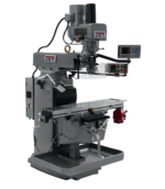 Jet JTM-1050EVS2/230 Mill With 3-Axis Acu-Rite 203 DRO (Knee) With X-Axis Powerfeed and Air Powered Draw Bar 690625