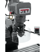 Jet JTM-1050EVS2/230 Mill With 3-Axis Newall DP700 DRO (Knee) With X-Axis Powerfeed 690639 – Image 2