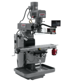 Jet JTM-1050EVS2/230 Mill With 3-Axis Newall DP700 DRO (Knee) With X-Axis Powerfeed 690639