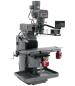 Jet JTM-1050EVS2/230 Mill With 3-Axis Newall DP700 DRO (Knee) With X and Y-Axis Powerfeeds 690641