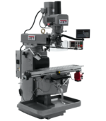 Jet JTM-1050EVS2/230 Mill With 3-Axis Newall DP700 DRO (Quill) With X-Axis Powerfeed and Air Powered Draw Bar 690645 – Image 2