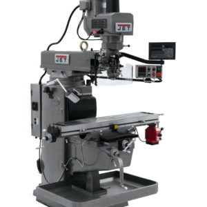 Jet JTM-1050EVS2/230 Mill With 3-Axis Newall DP700 DRO (Quill) With X-Axis Powerfeed and Air Powered Draw Bar 690645 – Image 2