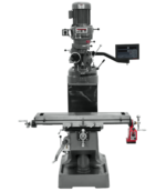 Jet JTM-1 Mill With 3-Axis Newall DP700 DRO (Quill) With X-Axis Powerfeed 691191 – Image 3