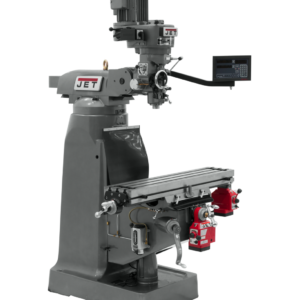 Jet JTM-2 Mill With 3-Axis Newall DP700 DRO (Quill) With X and Y-Axis Powerfeeds 691199 – Image 2