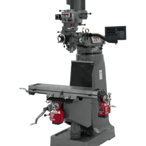 Jet JTM-2 Mill With 3-Axis Newall DP700 DRO (Quill) With X and Y-Axis Powerfeeds 691199