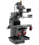 Jet JTM-1254VS with NEWALL DP700 DRO X, Y & Z Powerfeeds & Air Power Drawbar 698072 – Image 2