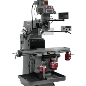 Jet JTM-1254VS with NEWALL DP700 3X (K) DRO, X, Y & Z Powerfeeds & Air Power Drawbar 698077 – Image 2