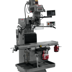 Jet JTM-1254VS with NEWALL DP700 3X (Q) DRO, X & Y Powerfeeds & Air Power Drawbar 698081 – Image 2
