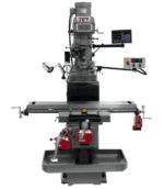 Jet JTM-1254VS with NEWALL DP700 3X (Q) DRO, X, Y & Z Powerfeeds 698082 – Image 3