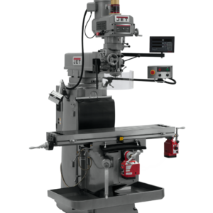 Jet JTM-1254RVS with NEWALL DP700 3X (K) DRO, X & Y Powerfeeds & Air Power Drawbar 698135 – Image 2