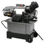 Jet HVBS-710G, 7" x 10-1/2" Horizontal/Vertical Mitering Geared Head Bandsaw 413452