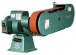 Burr King 2.5” x 60” Two Wheel 960-250 Fixed Speed 3 HP 440V Three Phase Belt Grinder 90803 – Image 3