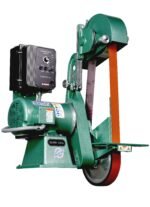 Burr King Knifemaker’s Edge 2” x 72” Two Wheel Belt Grinder with Variable Speed and 10” Contact Wheel 960-272 98730 – Image 3
