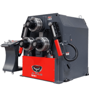 Revolution Machine Tools 20HP Three Phase Horizontal/Vertical Profile Hydraulic 3-Roll Angle Roll Bender A-FAB 551
