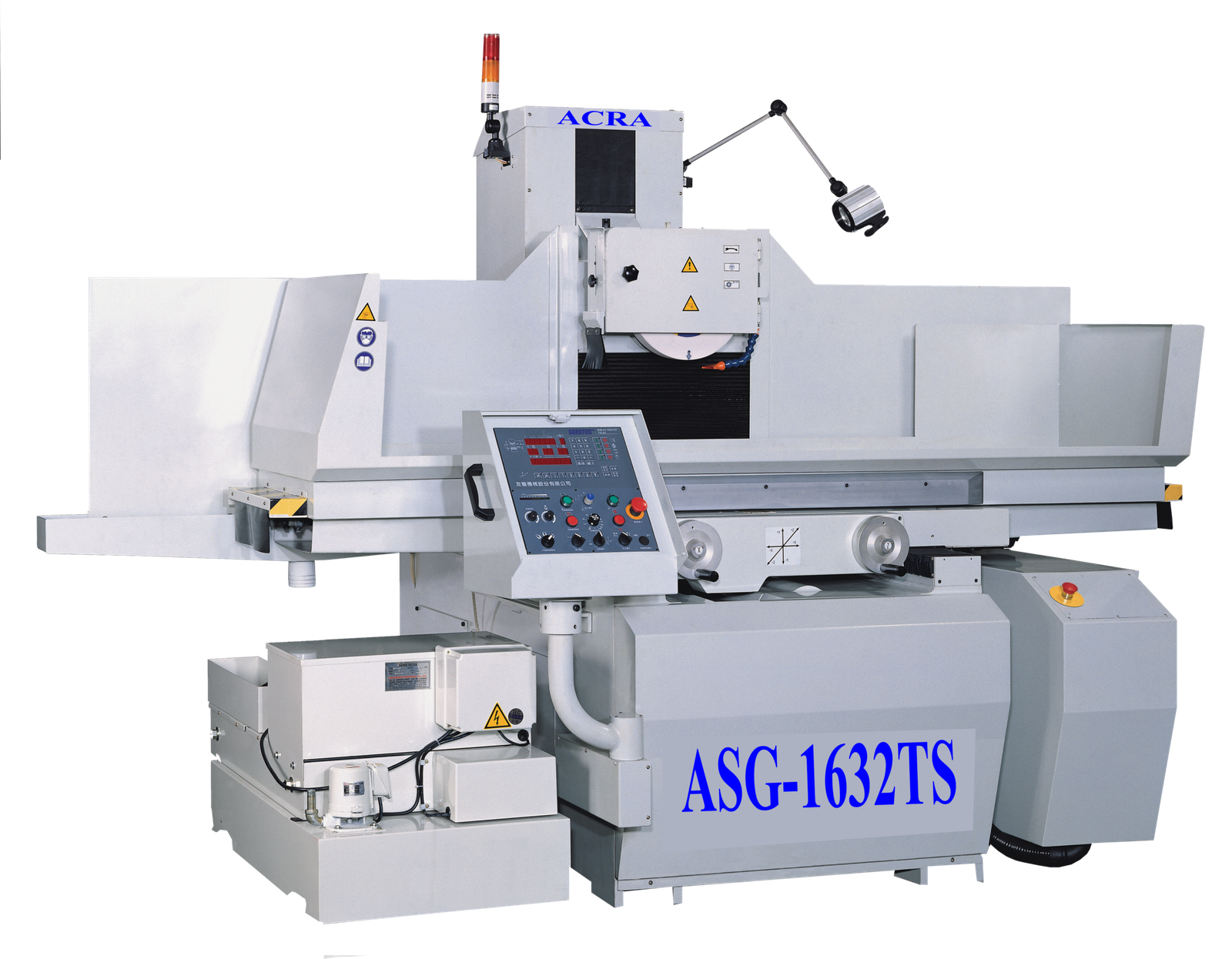 ASG-1632TS-Front-1-1.png Acra 460V Three Phase 1632TS NC Control 3 Axis Surface Grinder AASG3