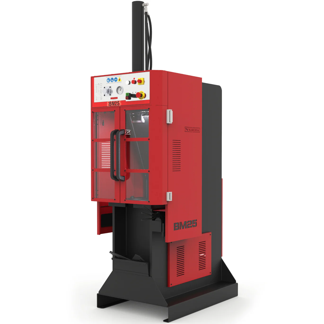 BM25-1-1.png Quantum Machinery Nargesa 220V Three Phase 10 Ton Hydraulic Vertical Broaching Machine BM25