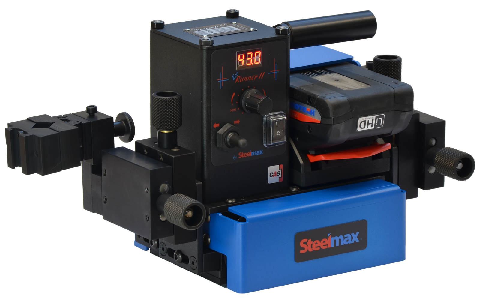 Eco-Runner-2-Steelmax.png Steelmax Eco Runner II Compact 18V Battery-Powered Portable Trackless Fillet Welding Carriage SM-WC-ER-II