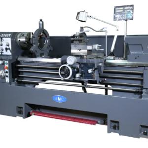 GMC Machinery 440V Three Phase 21” x 90” 12-Speed Heavy-Duty Precision Gap Bed Lathe with DRO GML-2190T