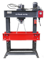 Revolution Machine Tools 5HP 130 Ton H-Frame Hydraulic Press H-FAB H130