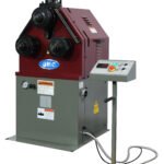 GMC Machinery 2” Roller Shaft Power Ring & Angle Roll Bender with Hydraulic Top Roll PRB-55H-1PH