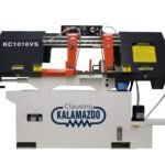 Clausing Kalamazoo 220V Single Phase 10” Manual Variable-Speed Horizontal Bandsaw with Quick Acting Vise KC1016VS1
