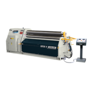 Carell Industrial MRM-H Series 4’ x 12Ga 220V Three Phase 3-Roll Hydraulic Initial Pinch Plate Roll 1270x100