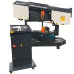 Clausing Kalamazoo 230V Three Phase 19”x28” Variable-Speed Semi-Automatic Twin-Column Dual Miter Horizontal Bandsaw MSD1928SA