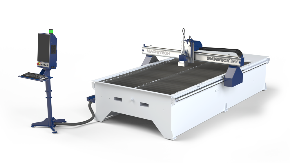 MaverickMV_1.png Machitech Maverick CNC MV Series 5' x 5' Conventional Air Plasma Table with Hypertherm Powermax 45XP MV55-HT-PM45