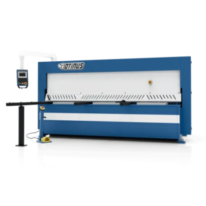 Otinus Pro Line 460V Three Phase 1/4” x 122” CybTouch-8W Controlled Guillotine Shear SMO-3106-PRO