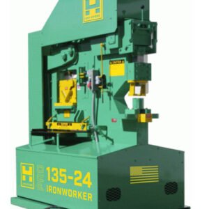 Uni-Hydro 7.5HP 220V Three Phase PRO 135 Ton Ironworker with 24” Bar Shear Blade 112030