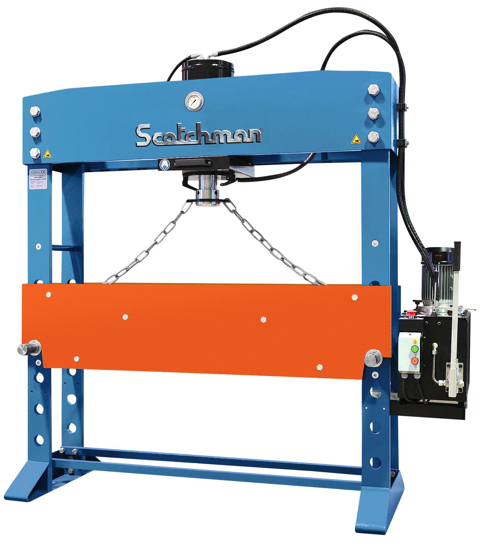 PressPro2017620-20Scotchman20H-Press.png Scotchman PressPro 230V Three Phase 176 Ton Hydraulic Press 851762