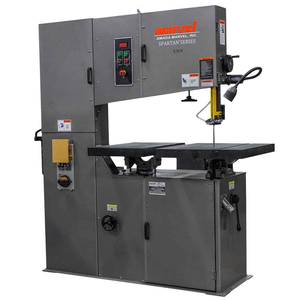 S36V.jpg Marvel Spartan Series 230V High Speed Vertical Contour Saw S36V